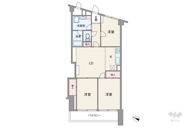 ハイホーム田園調布:間取り図面