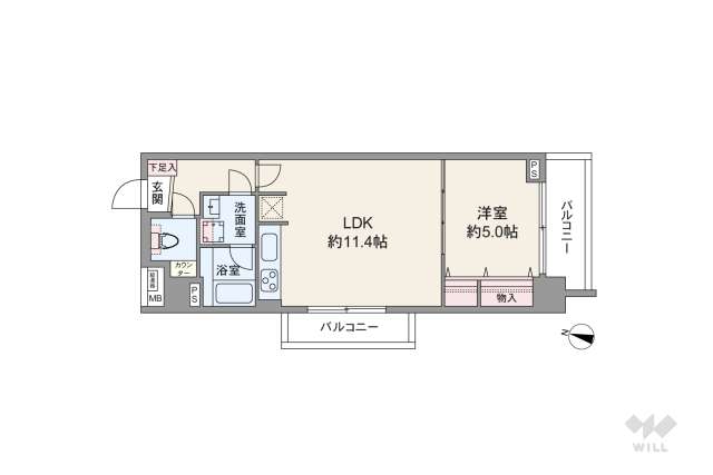 東急ドエルキルト三軒茶屋:間取り図面
