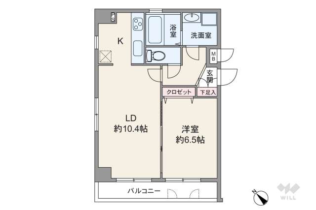 プレール日本橋弐番館:間取り図面