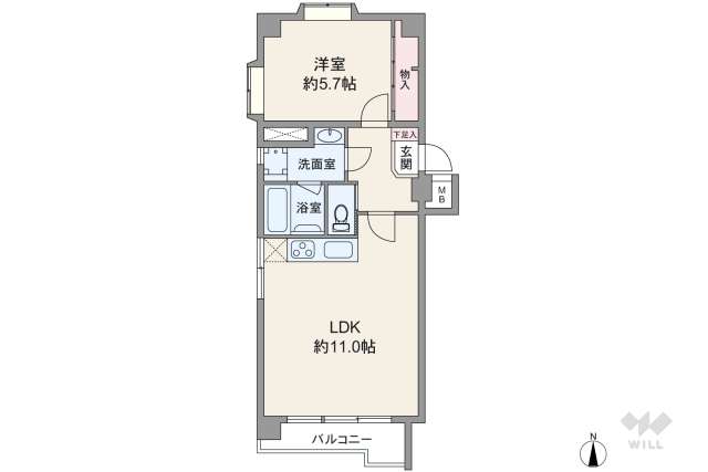グリーンキャピタル金町:間取り図面