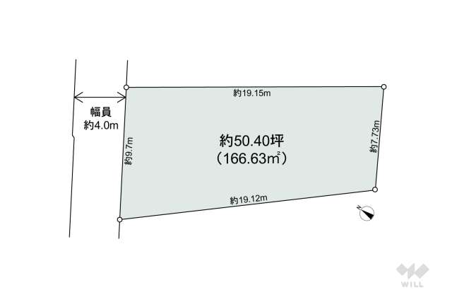 世田谷区大原1丁目 土地:間取り図面