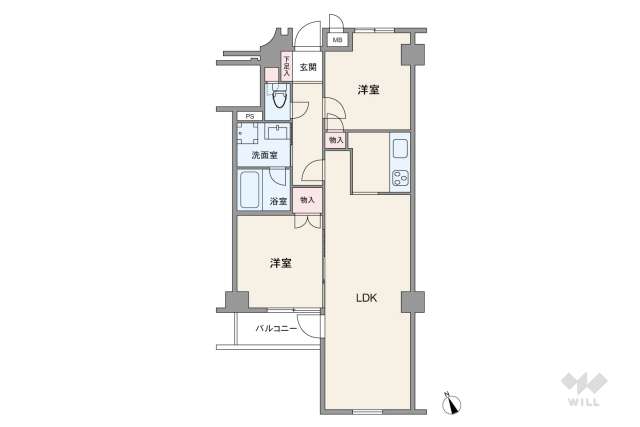 ロイヤル立花:間取り図面