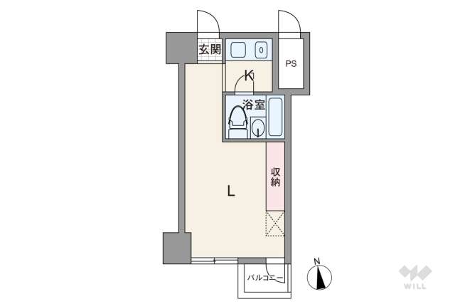 飯田橋ハイツ:間取り図面