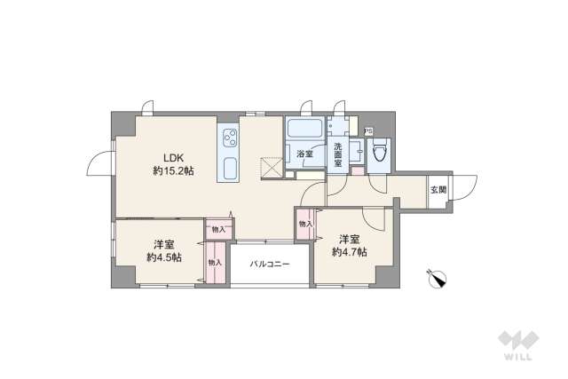 グリーンパーク日本橋参番館:間取り図面