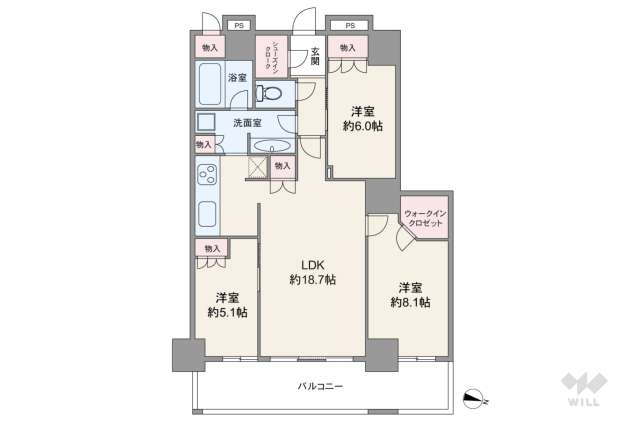 ザ・コスギタワー:間取り図面