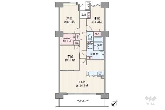 シスナブ池袋本町:間取り図面