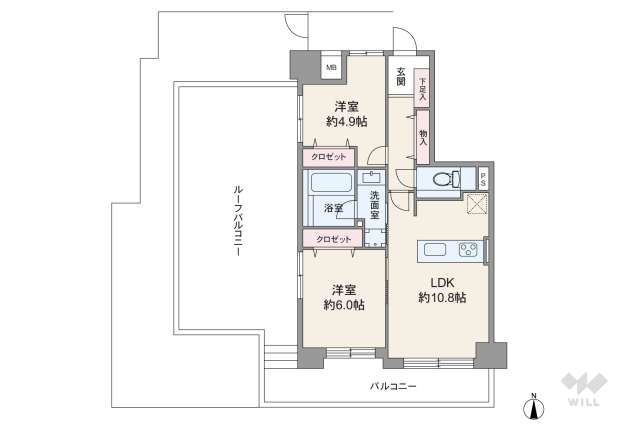 メイツ大森西:間取り図面