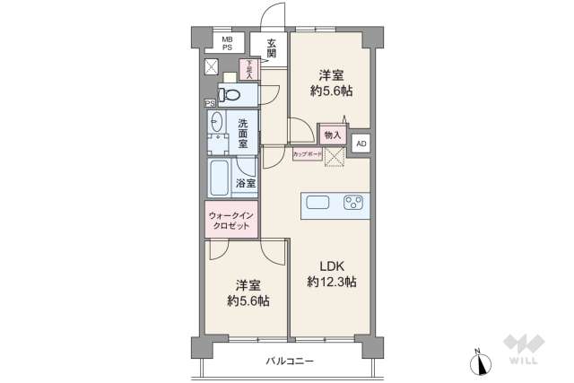 中馬込ハイツ:間取り図面