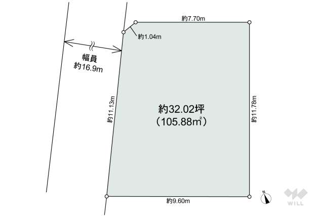 名古屋市南区大堀町 土地:間取り図面