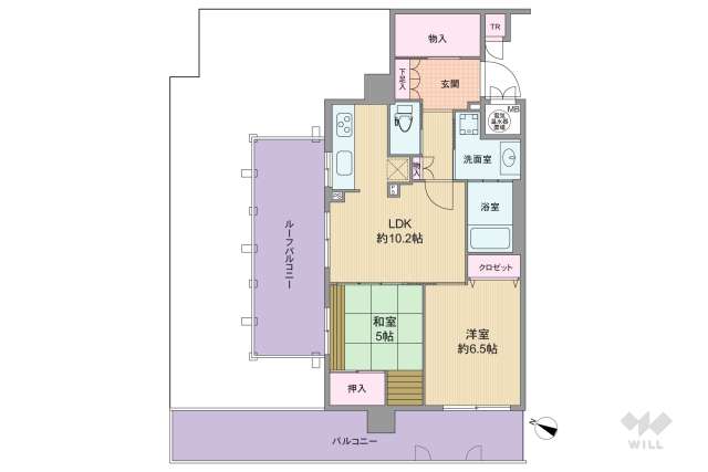 906556Rの間取り図