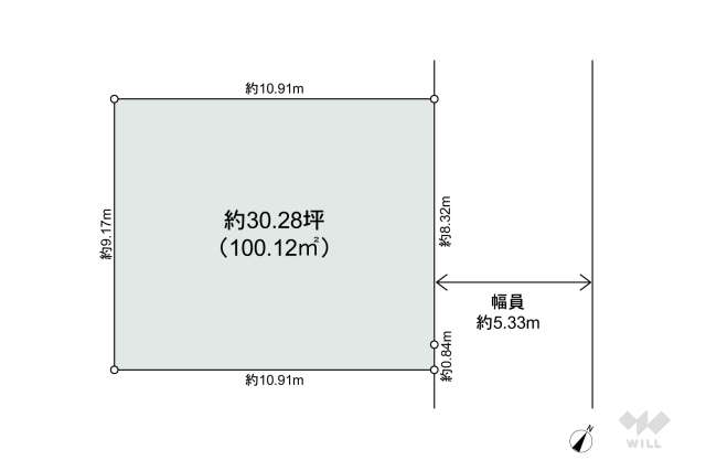 宝塚市安倉北2丁目 土地:間取り図面