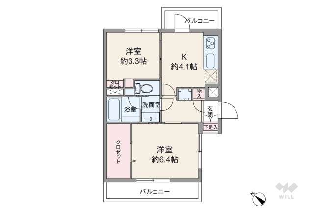 砧プリンスマンション:間取り図面