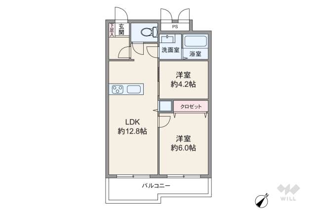 ダイアパレス三宿:間取り図面