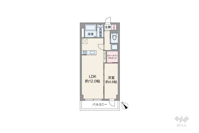 晴風マンション:間取り図面