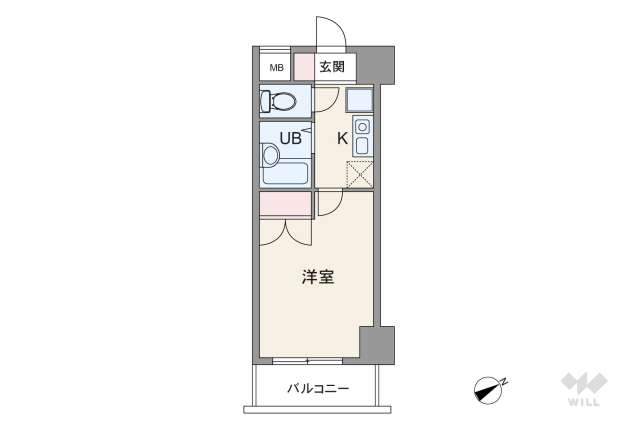 メインステージ平和島:間取り図面