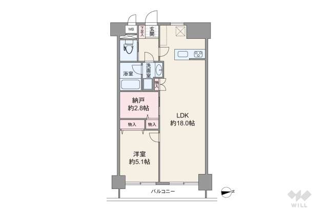 蒲田公園マンション:間取り図面