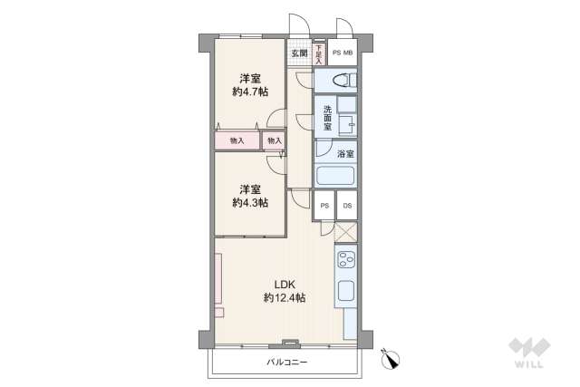 秀和恵比寿レジデンス:間取り図面