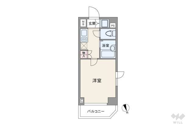 ルーブル東蒲田伍番館:間取り図面