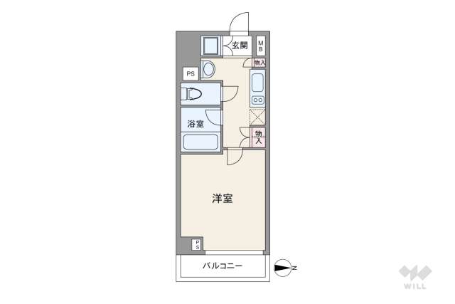 ルーブル多摩川八番館:間取り図面