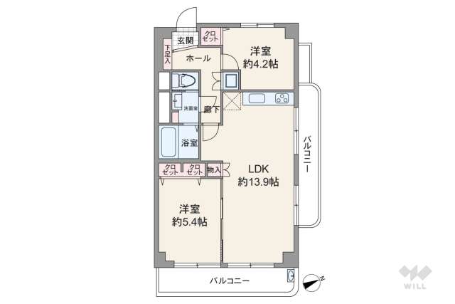 エスポア一社:間取り図面