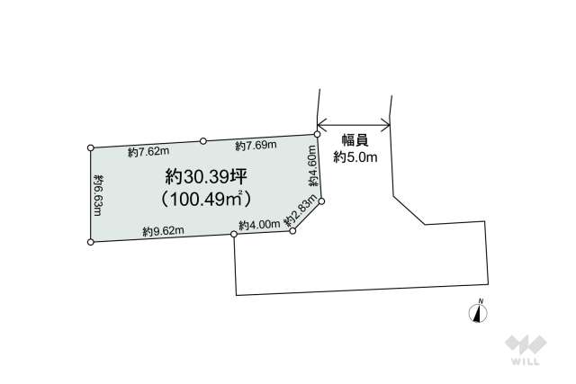 宝塚市寿町 土地:間取り図面