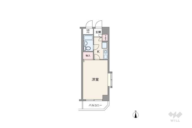 日神パレステージ大森第2:間取り図面