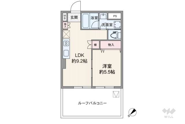ヴェノス経堂:間取り図面