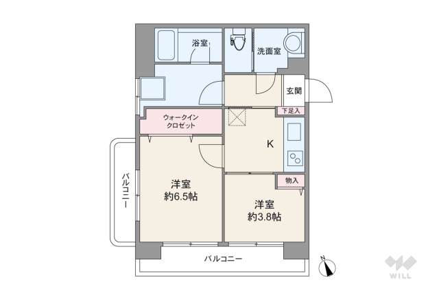 グリーン赤塚:間取り図面