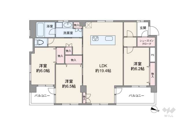 目黒グランドール:間取り図面