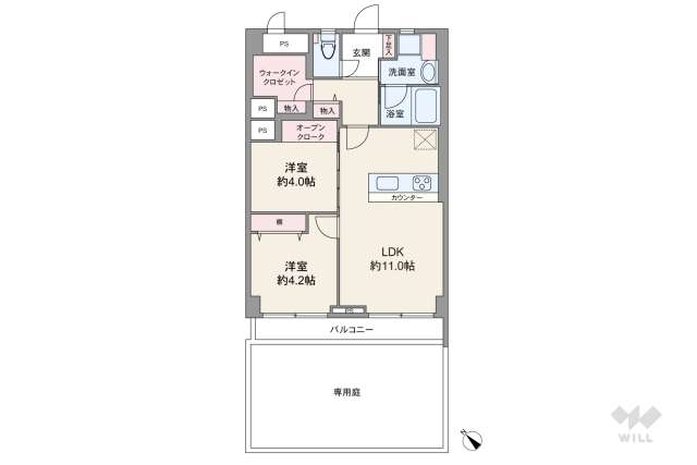 シャンボール大森:間取り図面
