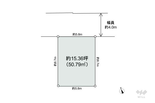 台東区浅草3丁目 土地:間取り図面