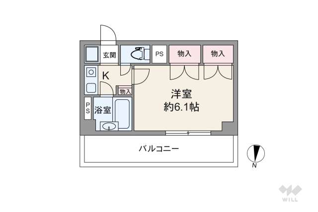 マートルコート東中野グラン:間取り図面