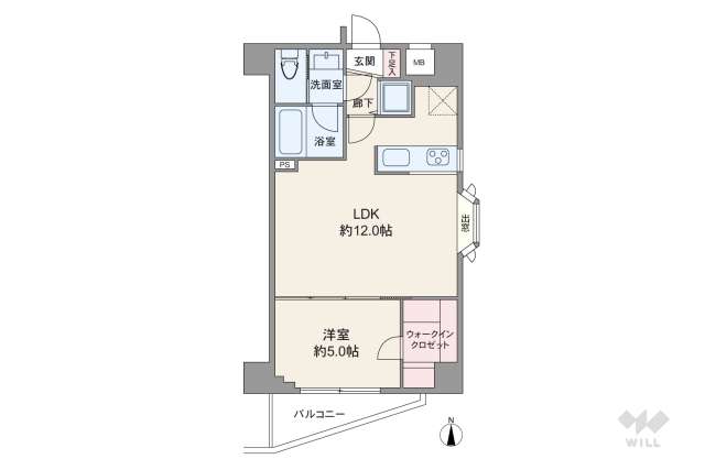 朝日シティパリオ大岡山:間取り図面