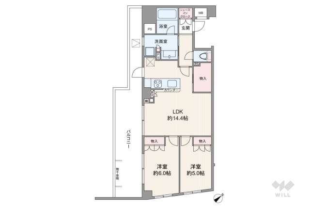 エクセレント文京動坂:間取り図面