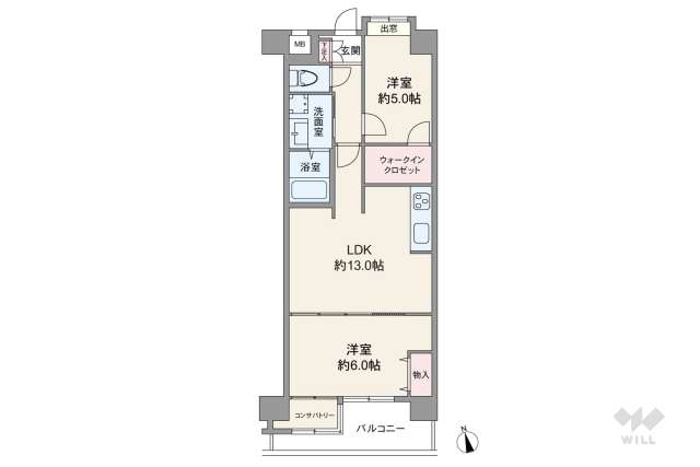 アルシオンエアポートタワー:間取り図面