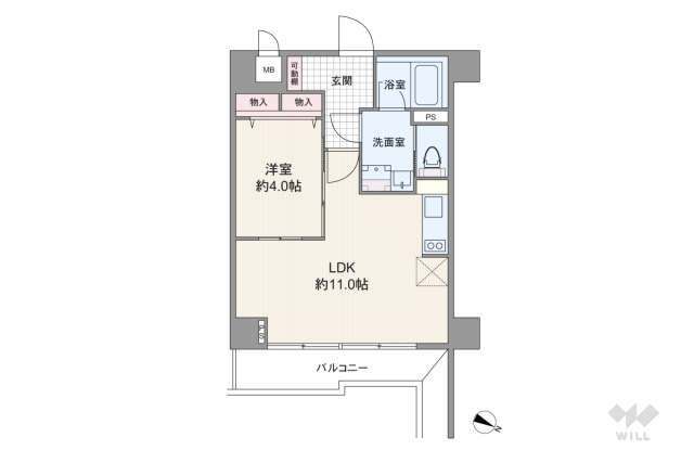 ライオンズマンション太子堂:間取り図面