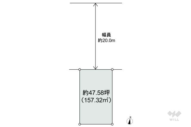 名古屋市守山区脇田町 土地:間取り図面