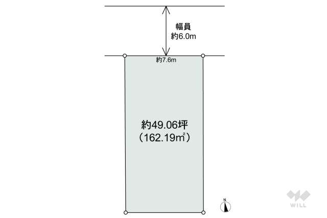 名古屋市中川区新家3丁目 土地:間取り図面