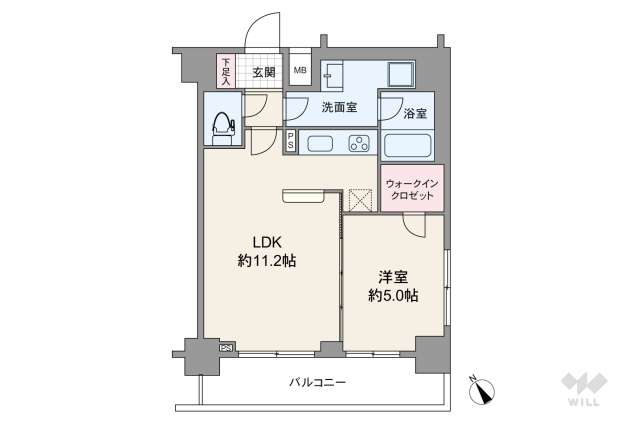 ベルシード梅島ブランシュ:間取り図面