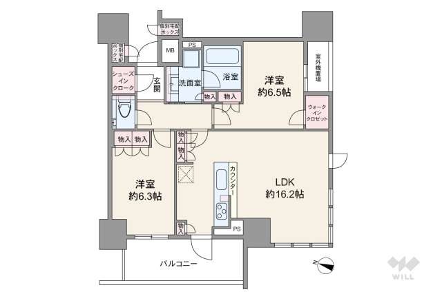 ザ・パークハウス 大阪梅田タワー:間取り図面