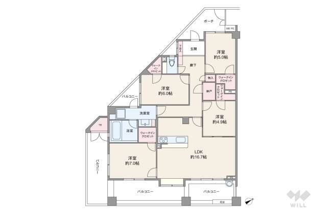 ライオンズガーデン東武練馬壱番館:間取り図面
