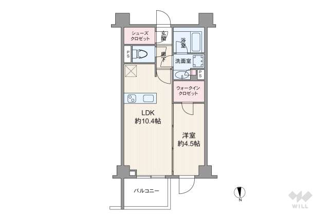 ピアース自由が丘レジデンス:間取り図面