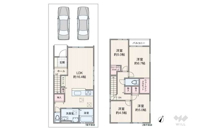 宝塚市安倉中5丁目 一戸建て:間取り図面