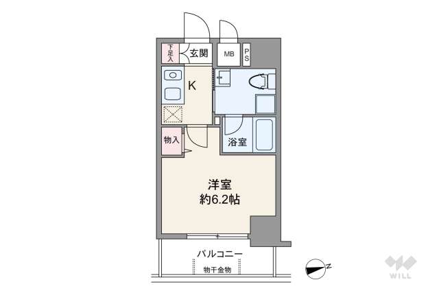 ハーモニーレジデンス大森ウエスト:間取り図面