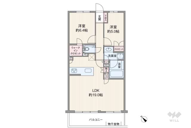 アイディーコート二子玉川:間取り図面