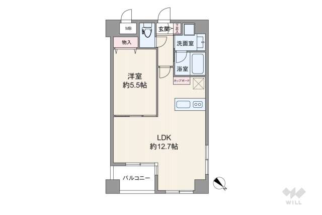 パレソレイユ世田谷二丁目:間取り図面