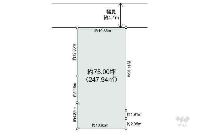 大田区東六郷3丁目 土地:間取り図面