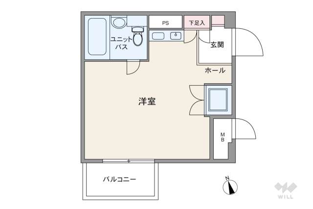マートルコート尾山台2:間取り図面