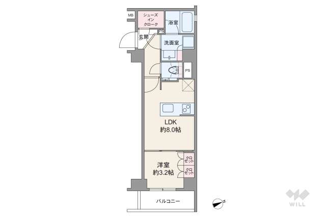 シーンズ大森パークサイド:間取り図面