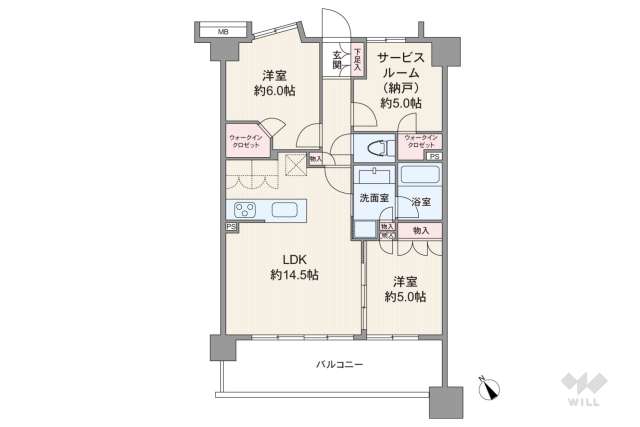 センチュリー千歳烏山レジデンス:間取り図面